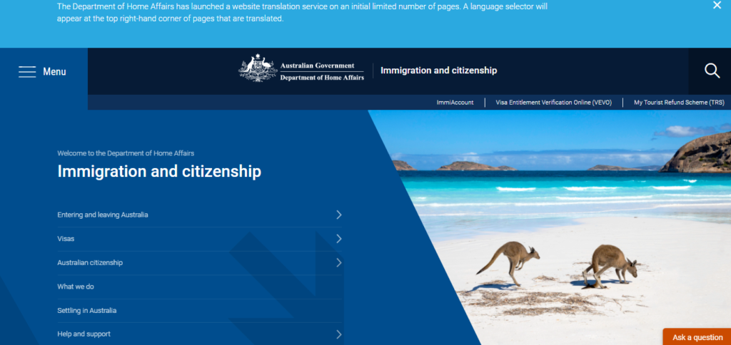 Steps to Apply Online for MATES Visa 2024