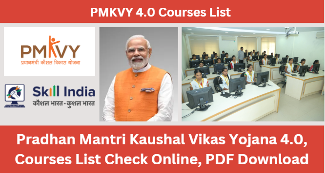 PMKVY 4.0 Courses List