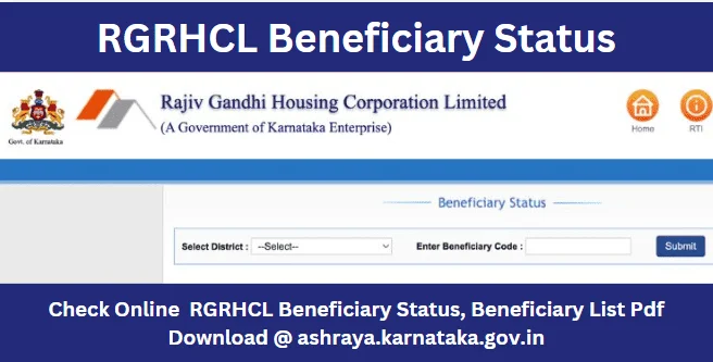 RGRHCL Beneficiary Status