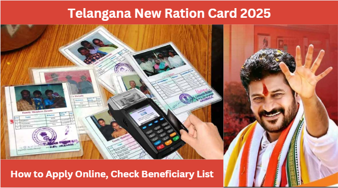 Telangana New Ration Card Apply Online