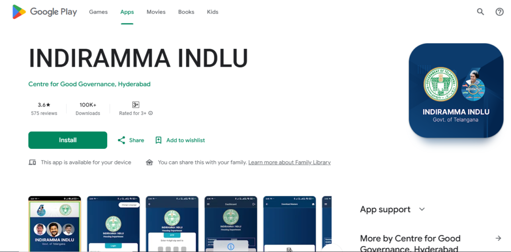 Indiramma Indlu Housing App