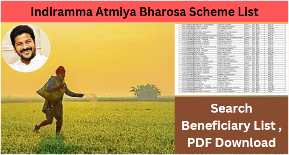 Indiramma Atmiya Bharosa Scheme List