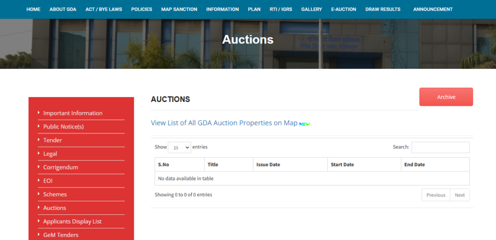 Auction List