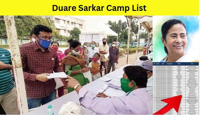 Duare Sarkar Camp List